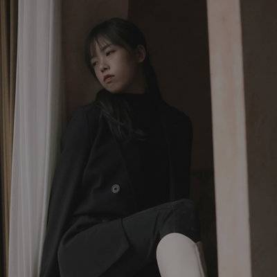 黑白模特