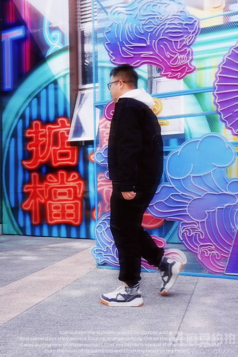 黑白模特
