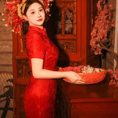 旗袍模特