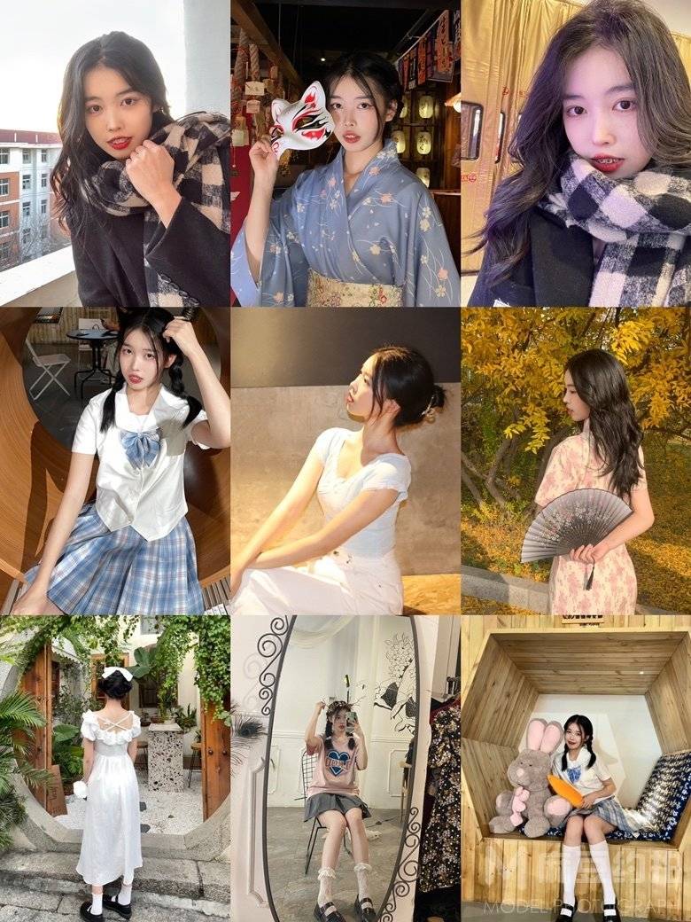 少女模特