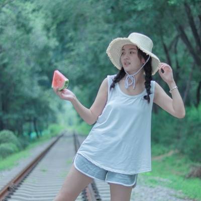 森系模特