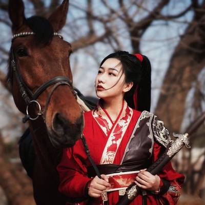 汉服模特