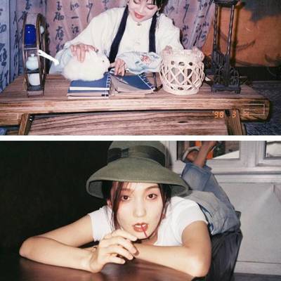 胶片模特