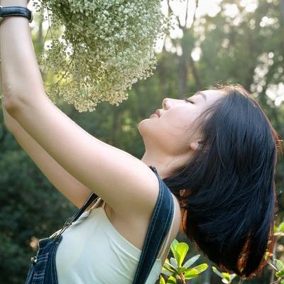 森系模特