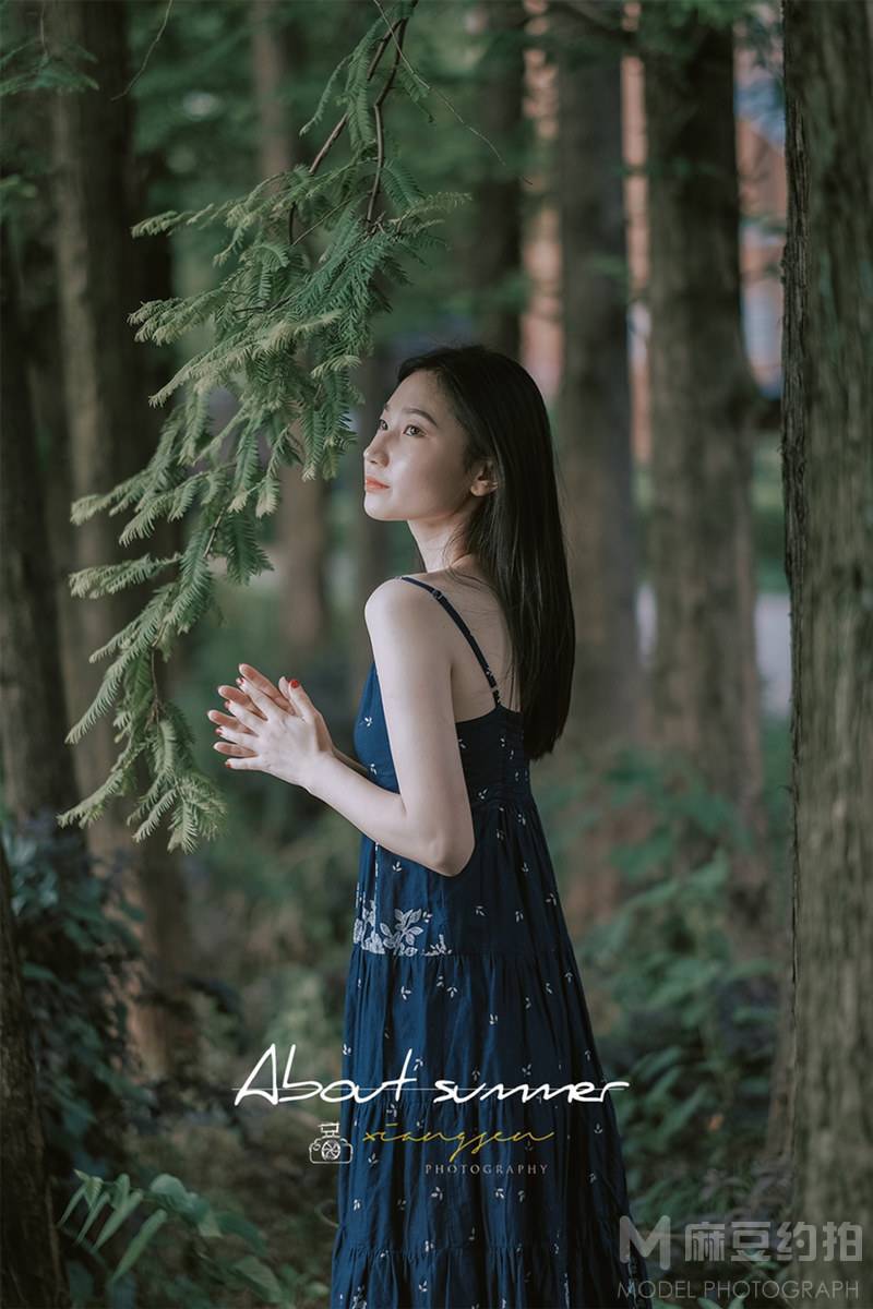 森系模特