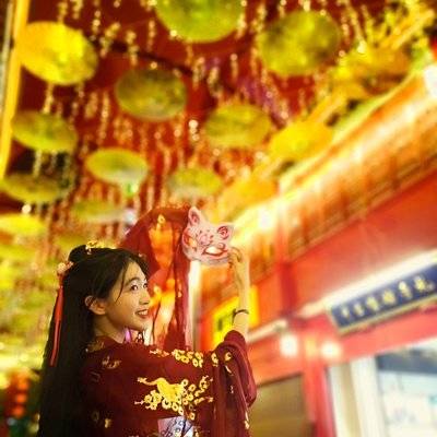 汉服模特