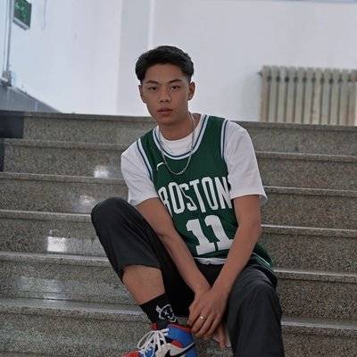 黑白模特