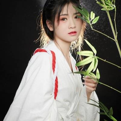 黑白模特