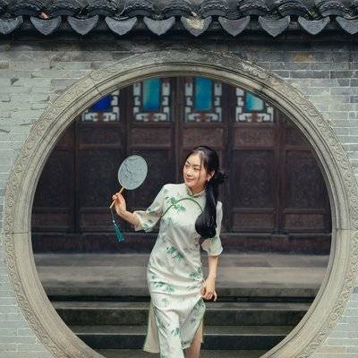 民国模特
