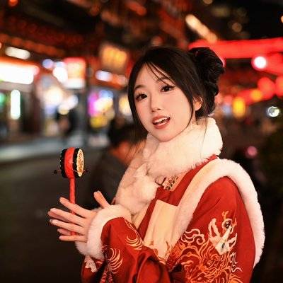 汉服模特