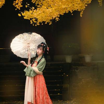 汉服模特