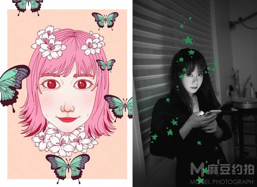 情绪模特