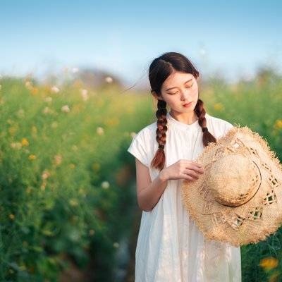 森系模特