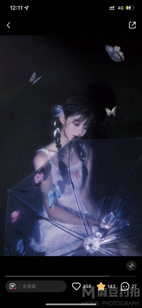 胶片模特