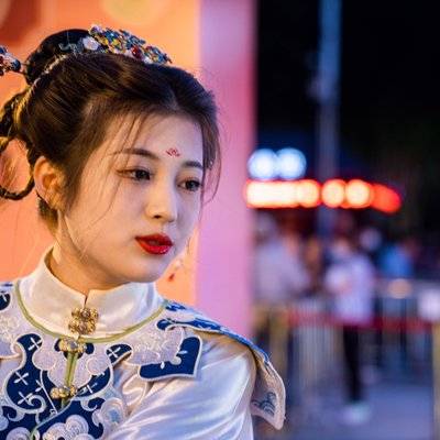 汉服模特