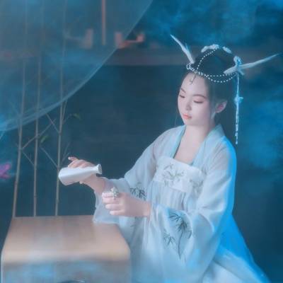 森系模特