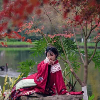 汉服模特
