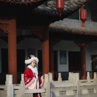 汉服模特