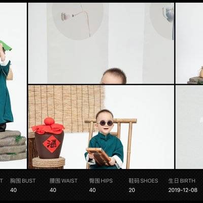 儿童摄影模特