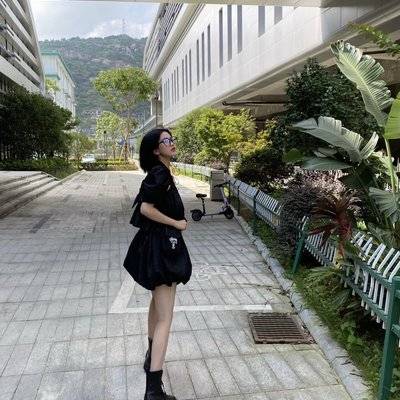 黑白模特