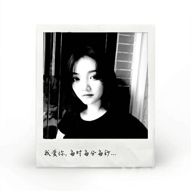 黑白模特