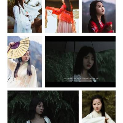 汉服模特