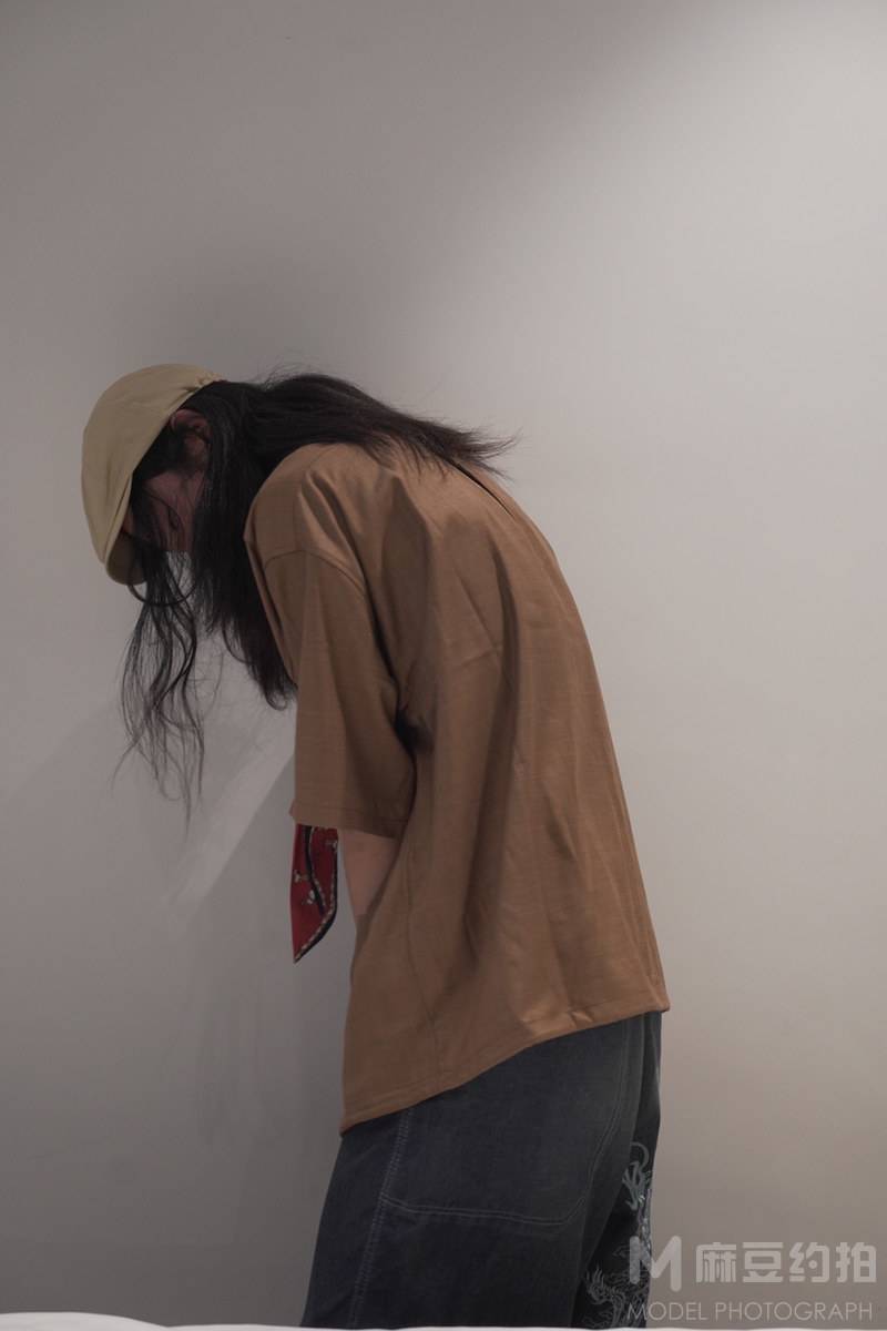黑白模特