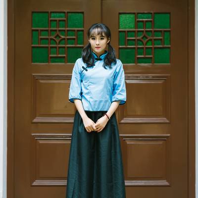 民国模特