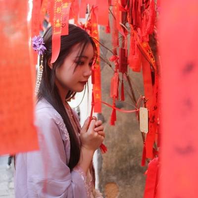 汉服模特