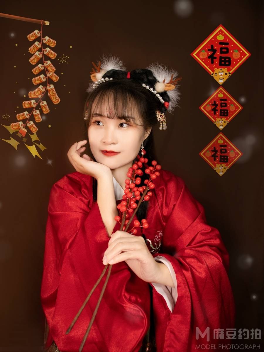 森系模特