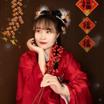 森系模特