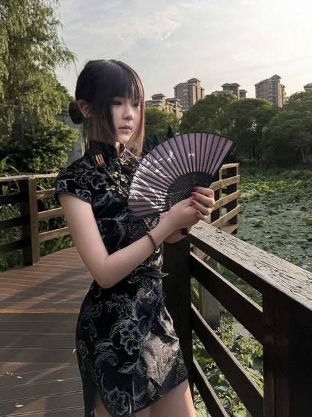 旗袍模特