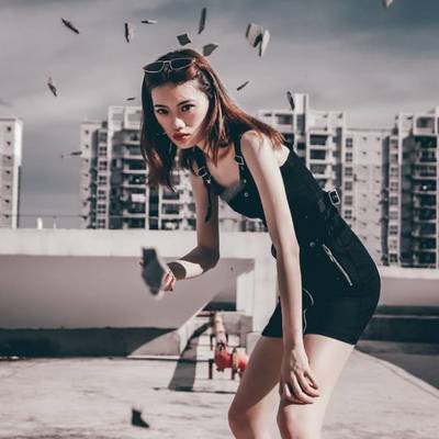 情绪模特