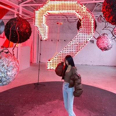 黑白模特