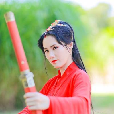 汉服模特