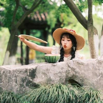 汉服模特