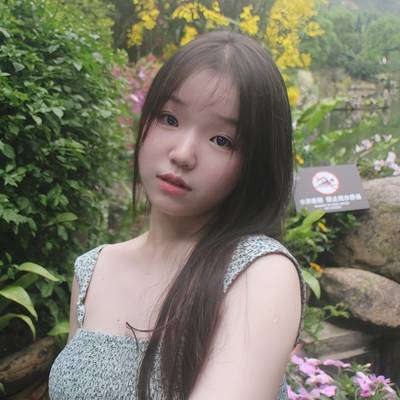 森系模特