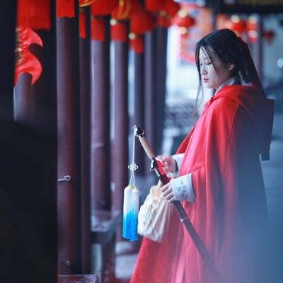 汉服模特