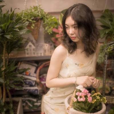 少女模特