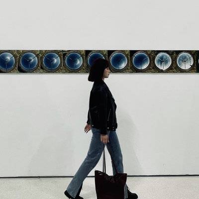 黑白模特