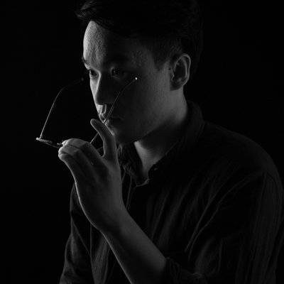 黑白模特
