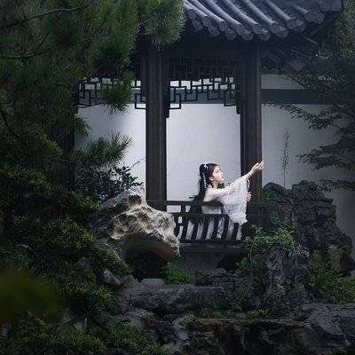 汉服模特