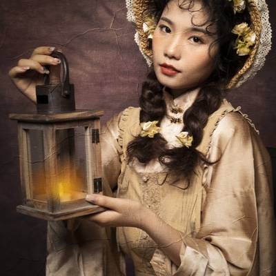 森系模特