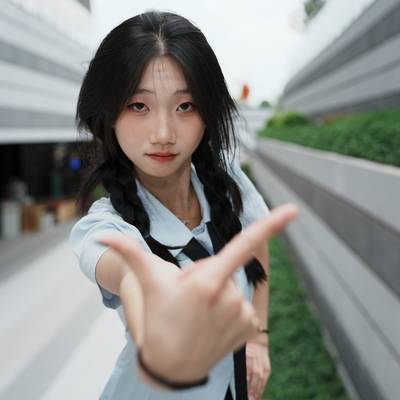 森系模特