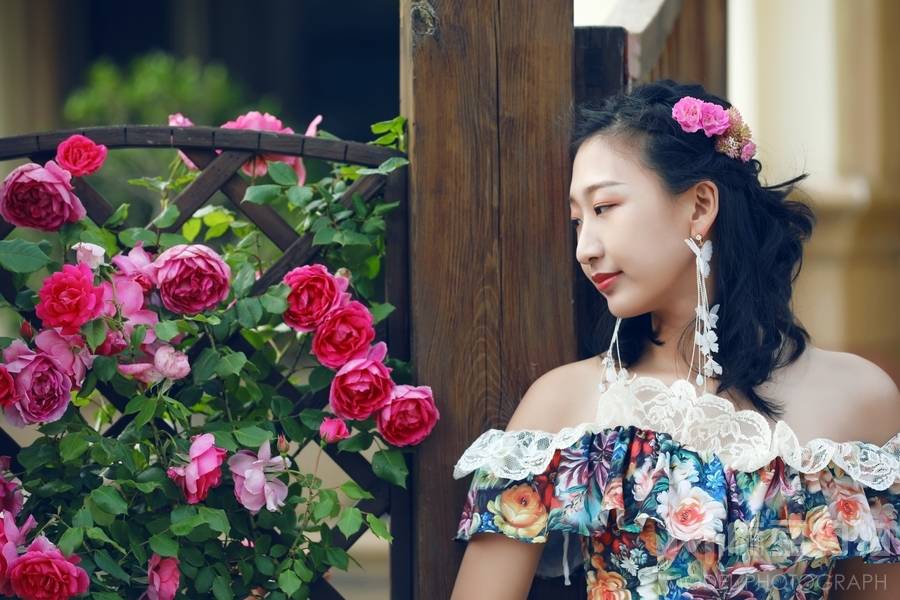 森系模特