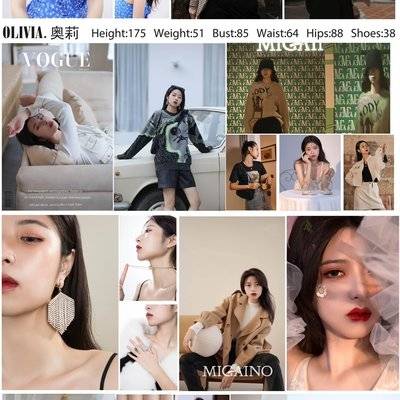 妆容模特