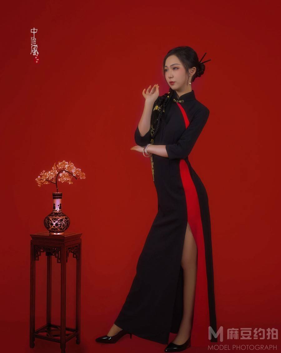 旗袍模特