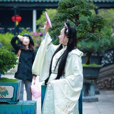 汉服模特