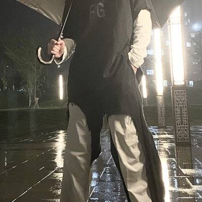 黑白模特