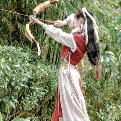 汉服模特